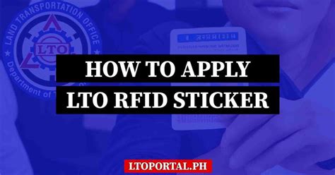 lto rfid sticker violation|lto rfid penalty.